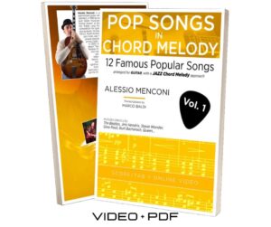 Pop Songs in Chord Melody- Vol 1 - pdf+video